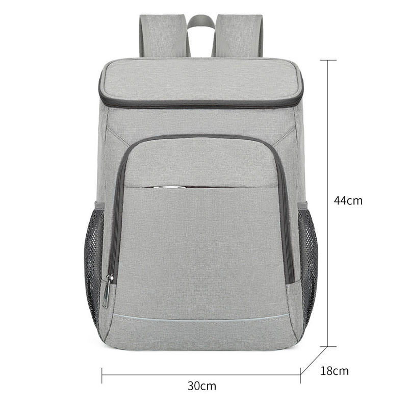 Large Insulated Backpack Lunch Bag Outdoor Thermal Cooler Bag Camping Refrigerator Picnic Bags Leakproof Food Backpack