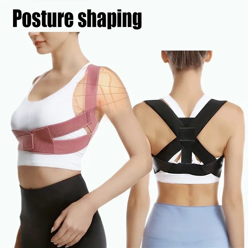 Chest Posture Corrector Invisible Body Shaper Men Women Adjustable Elastic Back Support Belt Shoulder Brace Body Shaper Corset