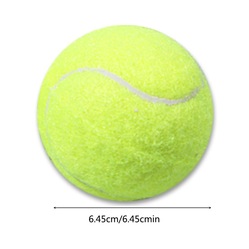 5PCS High Elasticity Tennis Professional Tennis Training Game Ball Durable Outdoor Dogs Bite Chase and Chomp Tennis Ball