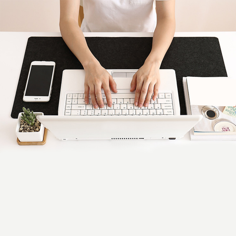 70*33cm Office Computer Desk Mat Table Keyboard Big Mouse Pad Wool Felt Laptop Cushion Desk Non-slip Mat Gamer Mousepad Mat