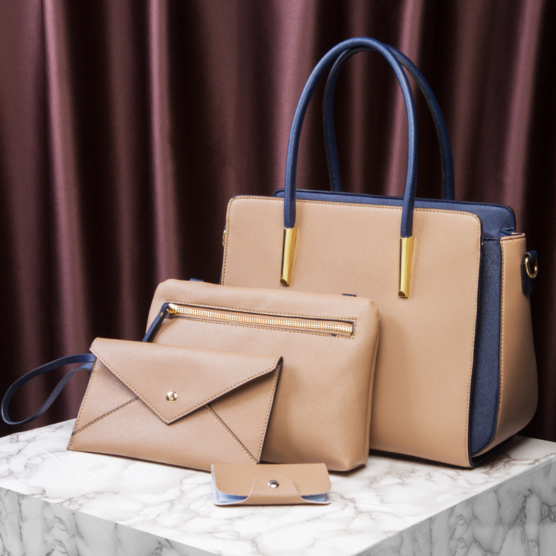 Fashion Women's Handbag Shoulder Bag Designer Luxury PU Leather 4 PCS Crossbody Bags Clucth Purse Wallet Ladies Messenger Bag