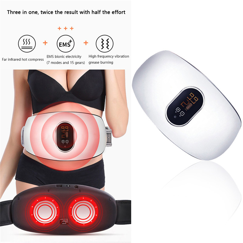 Slimming Machine Loss Weight Artifact Waist Trainer Stimulator Abdomen Reducer Home Fitness Equipment Gym Vibrator Body Massager