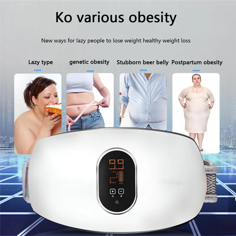 Slimming Machine Loss Weight Artifact Waist Trainer Stimulator Abdomen Reducer Home Fitness Equipment Gym Vibrator Body Massager