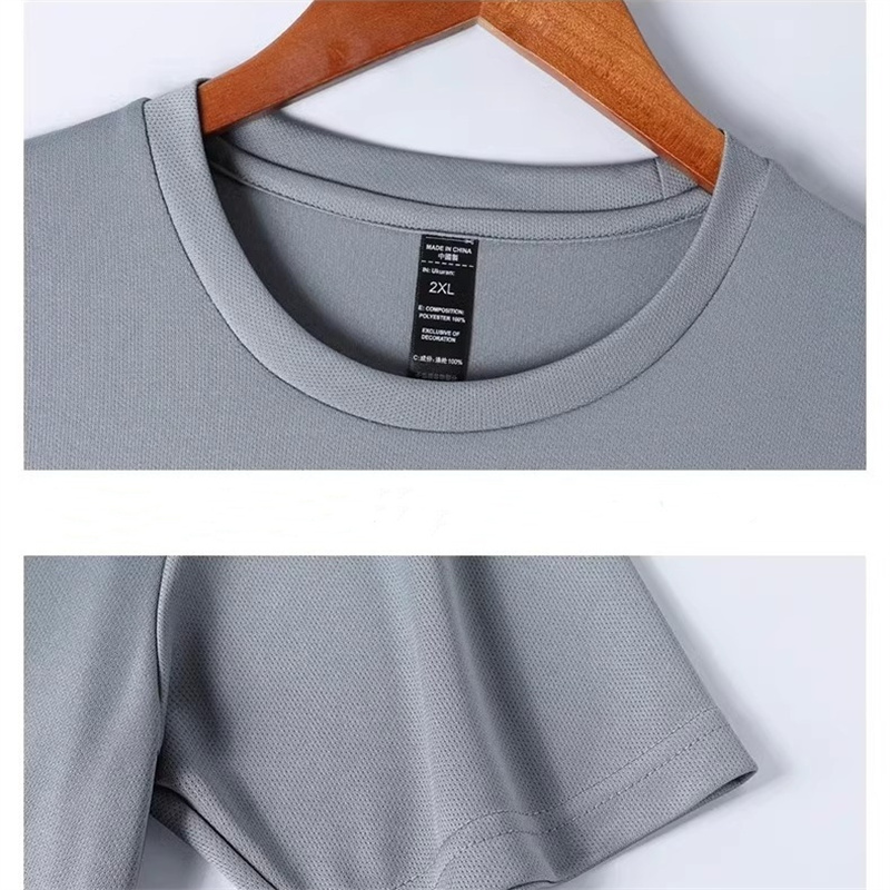 New Summer Sportswear For Men Printing Badminton Suit Outdoor Fitness Running T-shirt Shorts Casual Breathable Men's Sports Suit