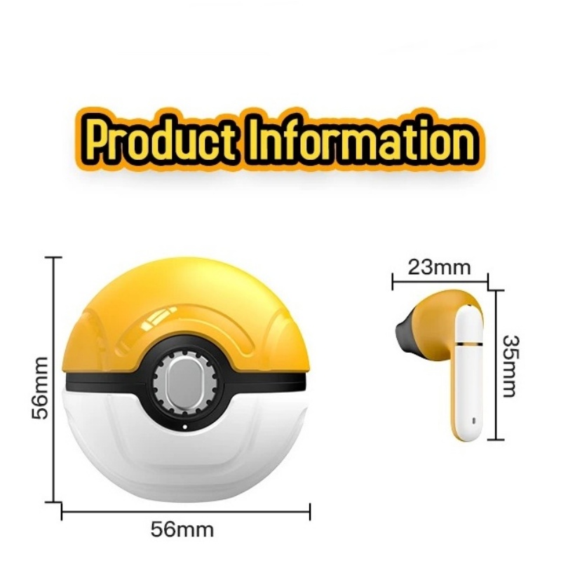 Genie Ball TWS Wireless Bluetooth Headphones Long Endurance Noise Cancelling Gaming Earphones HiFi Stereo Headset