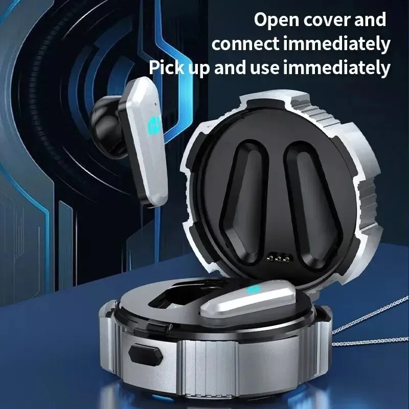 X35 Wireless 5.3 Bluetooth Earphone Headphones Outdoor Sport Headset With Charging Bin Display Touch Control Earbuds for Music