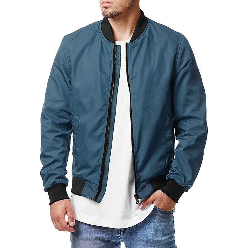 Mens Fashion Jackets and Coats New Men's Windbreaker Bomber Jacket Spring Autumn Men Outdoors Clothes Casual Streetwear