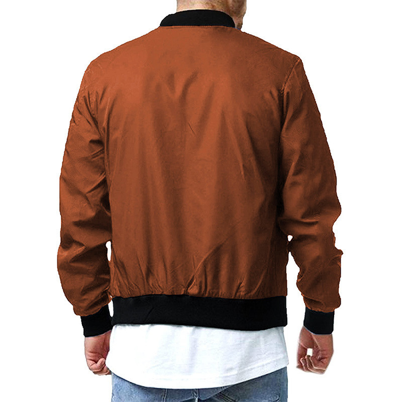 Mens Fashion Jackets and Coats New Men's Windbreaker Bomber Jacket Spring Autumn Men Outdoors Clothes Casual Streetwear