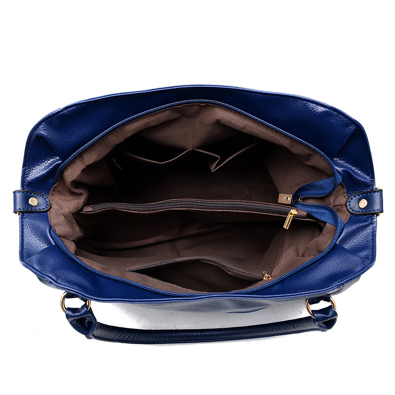 Women Luxury Designer Brand Handbag High Capacity Casual Shoulder Bag Soft PU Leather Crossbody Bag For Women Ladies Tote Bags
