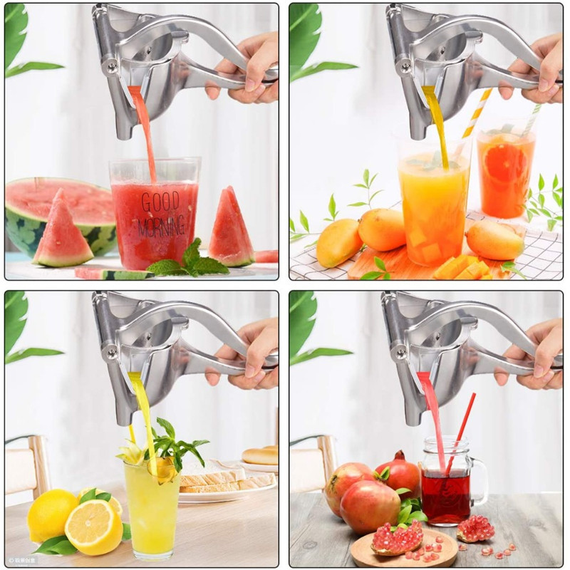 Aluminum Citrus Fruits Squeezer Hand Manual Juicer Kitchen Tools Lemon Juicer Orange Queezer Juice Fruit Pressing Kitchen Tool