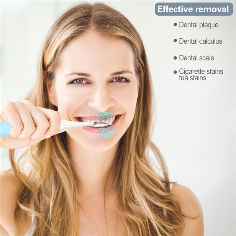 Electric Sonic Dental Scaler Calculus Remover Teeth Cleaner Dental Cleaning Teeth Whitening Toothbrush Tartar Remover Oral Care