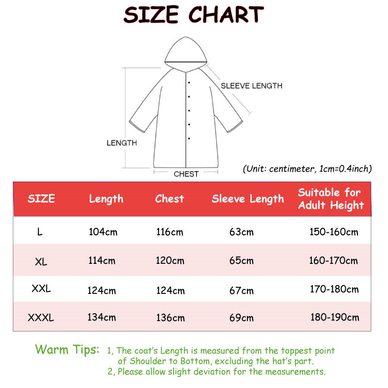 EVA Adult Waterproof Long Raincoat Rain Poncho Women Men Rain Coat Hooded Outdoor Hiking Fishing Climbing Thickening Raincoats