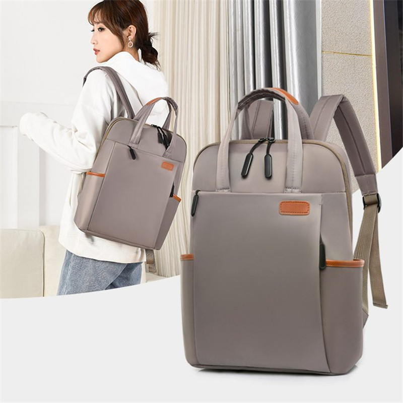 Fashion Women Business Laptop Backpack For School Teenagers Girls Waterproof Anti Theft Casual Travel Bag Student Backpacks