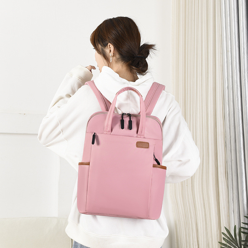Fashion Women Business Laptop Backpack For School Teenagers Girls Waterproof Anti Theft Casual Travel Bag Student Backpacks