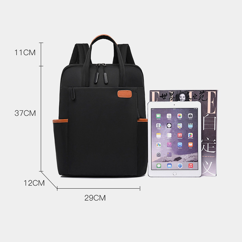 Fashion Women Business Laptop Backpack For School Teenagers Girls Waterproof Anti Theft Casual Travel Bag Student Backpacks
