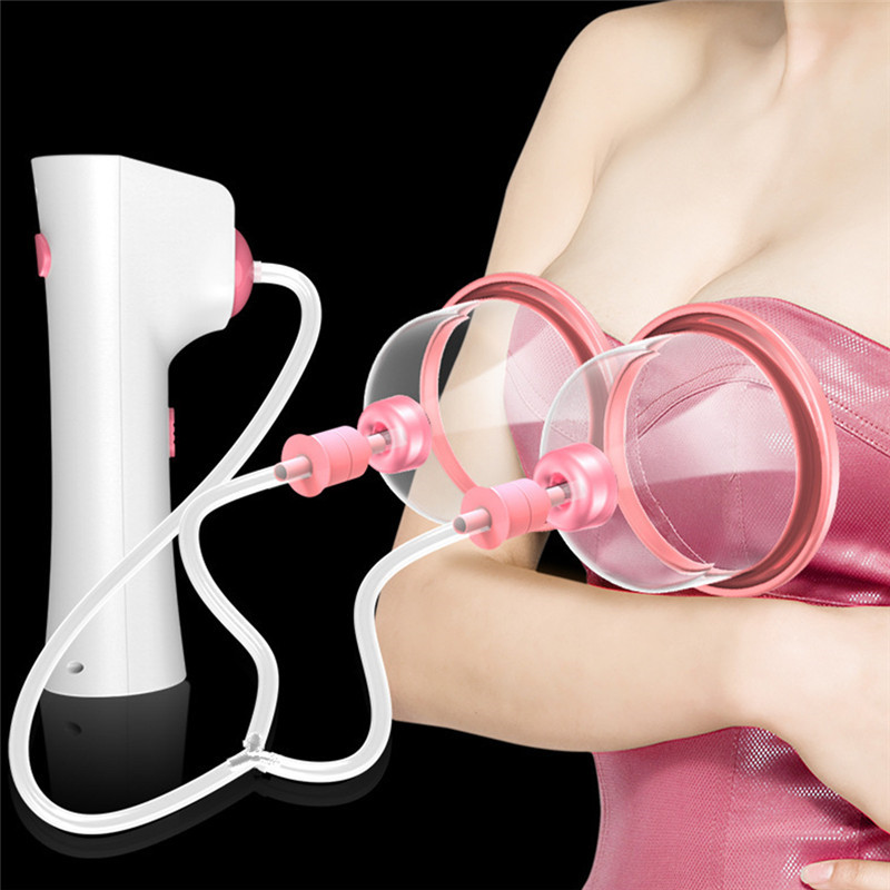 Electric Chest Massage Instrument To Improve Sagging Device Suck Breast T Breast Massage Vacuum Enlargement Electric Body Pump