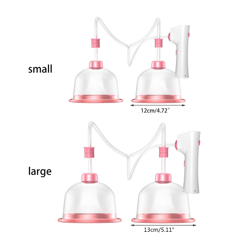 Electric Chest Massage Instrument To Improve Sagging Device Suck Breast T Breast Massage Vacuum Enlargement Electric Body Pump