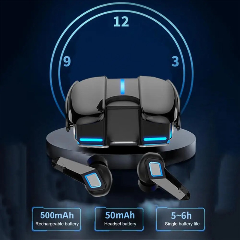 K68 Gaming Earphone TWS Bluetooth Low Latency Professional Gamer Wireless Headphone With Mic Stereo HiFi Earbuds Headset