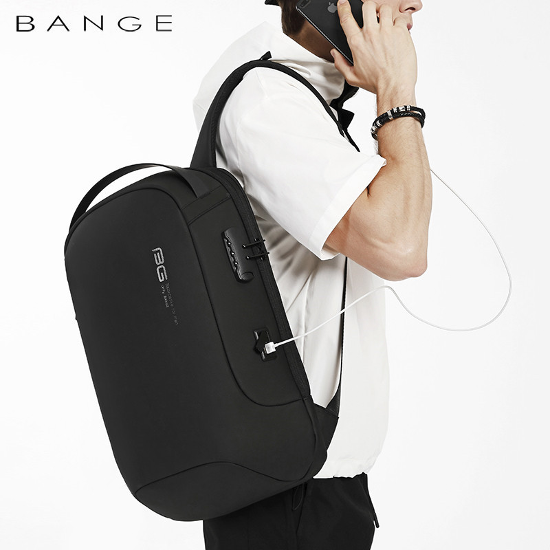 Fashion Anti Theft Men Backpack Waterproof USB Charging Backpacks 15.6 Inch Laptop Bag Business Travel Bags Rucksack