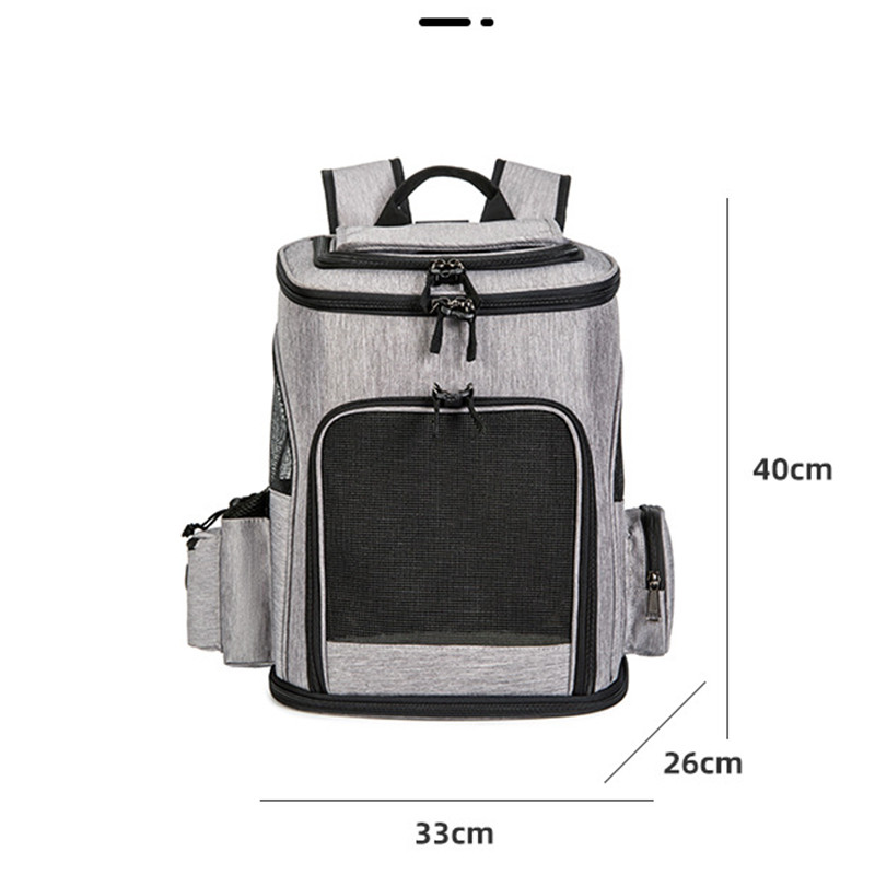 Cat Carrier Backpack Expandable Mesh Breathable Foldable Pet Travel Bags for Small Dogs Cats Rabbits Pet Carrier Backpack New