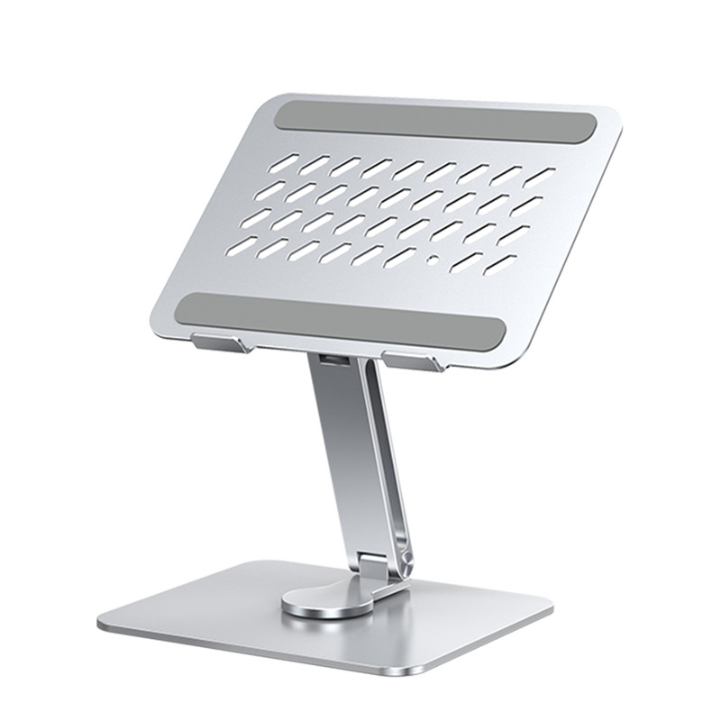 Aluminum Alloy Cooling Laptop Stand Holder For PC Macbook Foldable Vertical Notebook Stand Laptop Support iPad Tablet Stand