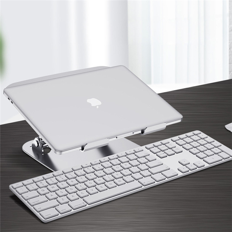 Aluminum Alloy Foldable Laptop Cooling Bracket Height Adjustable Hollowed Cooling Laptop Stand Notebook Holder Support