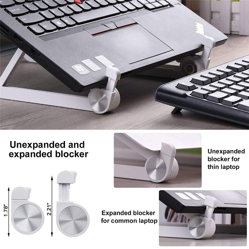 Portable Laptop Stand Foldable Notebook Support Laptop Holder for Macbook Adjustable Laptop Cooler Bracket Laptop Accessories