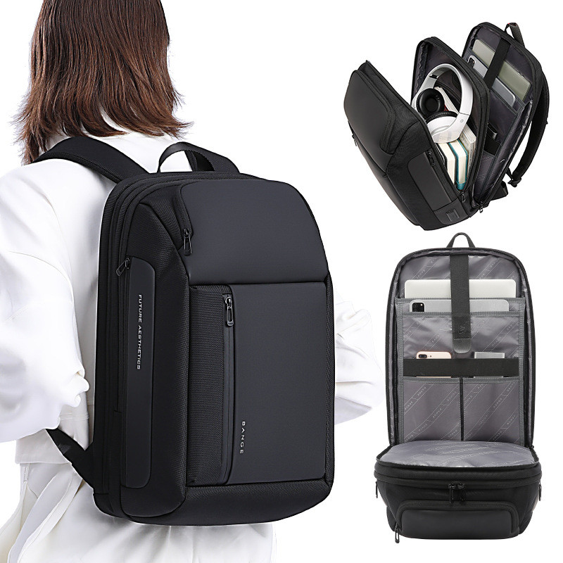 Fashion Men Waterproof Laptop Backpack 15.6 inch Computer Bag Large Capacity Travel Business Backpacks School Bag Rucksack