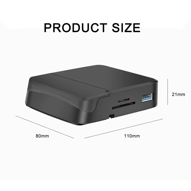 8 In 1 USB Type C Docking Station to 4K HDMI-compatible SD/TF USB 2.0 PD Fast Charging Dock Station Dex HUB Phone Stand