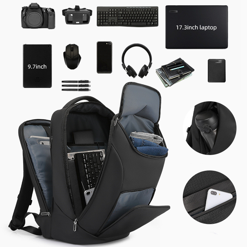 New Anti Thief Backpack Fits for 15.6 inch Laptop Backpack Multifunctional Travel WaterProof Rucksack for Business Shoulder Bag