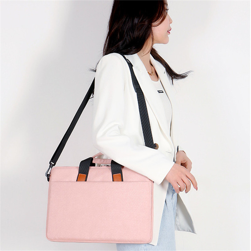 Waterproof Laptop Bag Sleeve Case Shoulder Handbag Notebook Pouch Briefcase For 14 15.6 Inch Macbook Air Pro HP Huawei Asus Dell