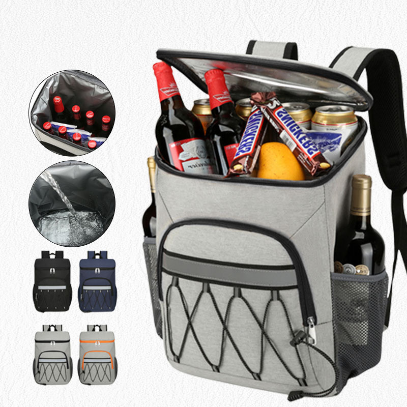 Outdoor Thermal Backpack Camping Picnic Backpacks Cooler Bag Large Insulation Lunch Bag Waterproof Travel Refrigerator Bags