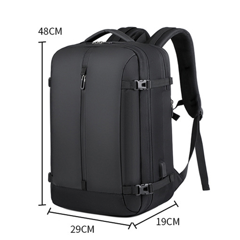 Men's 17 Inch Laptop Backpack Waterproof Reflective Schoolbag Pack Notebook Travel Bag For Male Women Large Capacity Rucksack