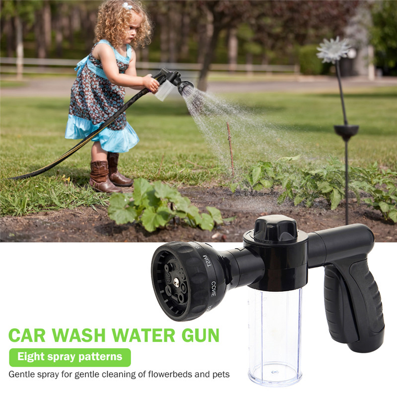 Garden Hose Pipe Water Hose Car Garden Washing Hose Sprayer Expandable High Pressure 8 Modes Adjustable Watering Washing Tool