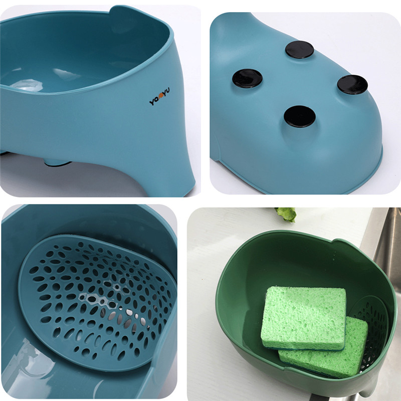 Elephant Kitchen Sink Drain Basket Vegetable Washing Basket Shelf Strainer Household Food Residue Colanders Fruit Storage Pot