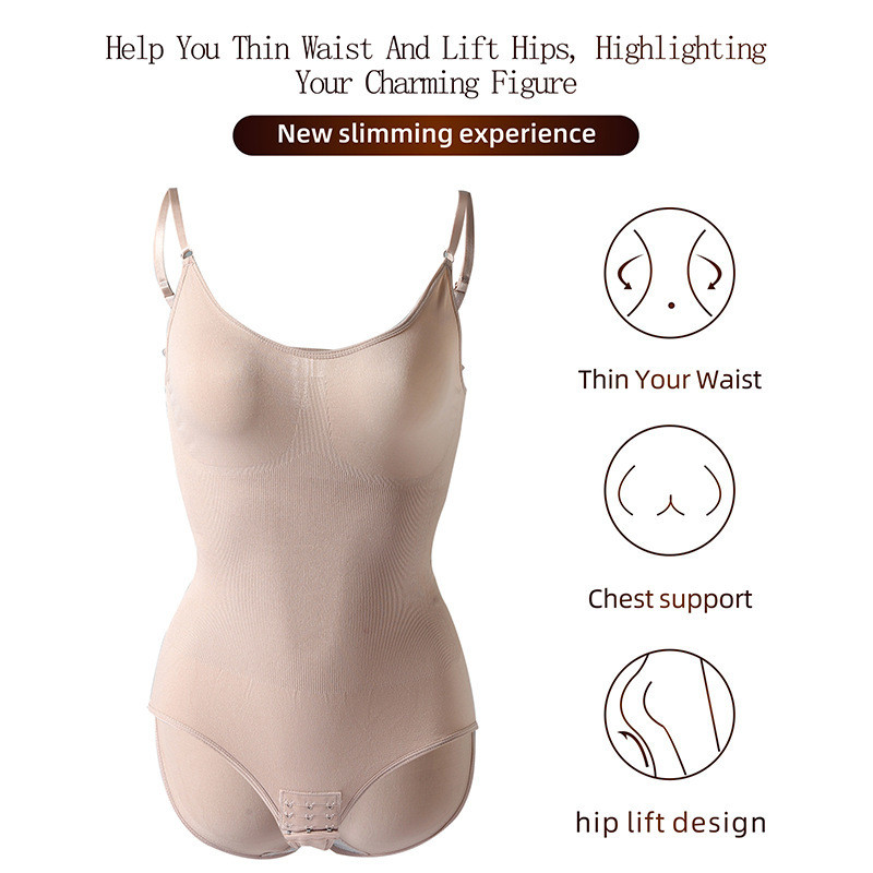 Seamless Bodyshaper Women Bodysuit Open Crotch Shapewear Postpartum Tummy Control Shapewear Slimming Underwear Jumpsuit
