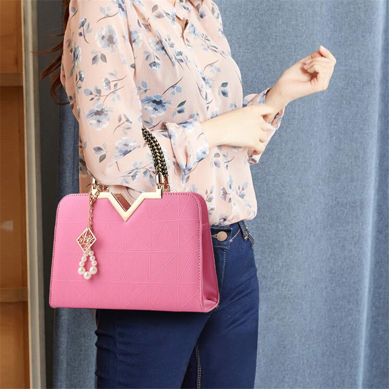 New Women PU Leather Crossody Bag High Quality Messenger Shoulder Bag Luxury Women Handbag Purse for Ladies Tote Bag