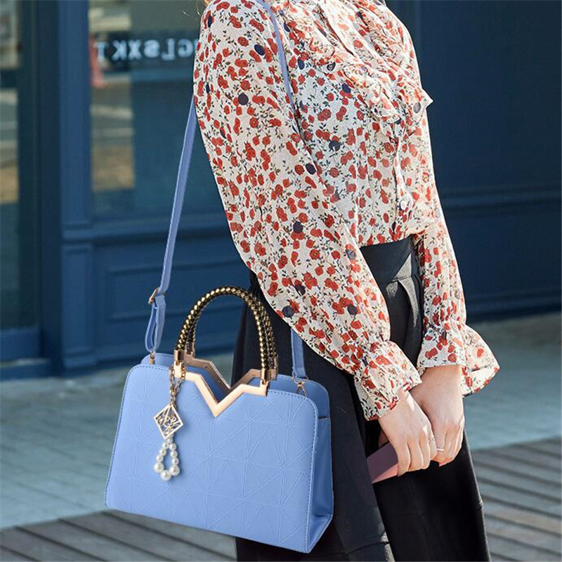 New Women PU Leather Crossody Bag High Quality Messenger Shoulder Bag Luxury Women Handbag Purse for Ladies Tote Bag