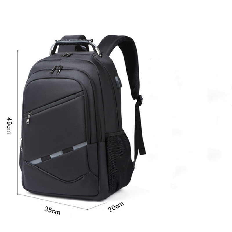 Laptop Backpack For Men 17 inch Large Capacity Backpacks USB Port Bag Business Backpack Oxford Waterproof Travel Rucksack
