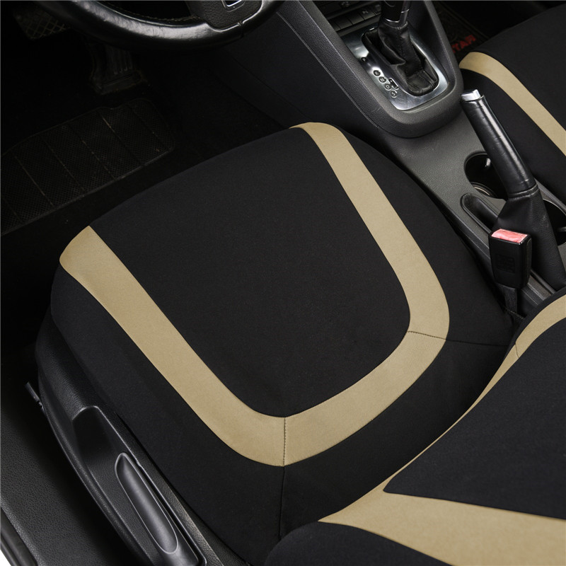 5 Seats Universal Car Seat Cover Full Set SUV Polyester Fiber Seat Covers Breathable Comfortable Auto Cushion Car Accessories