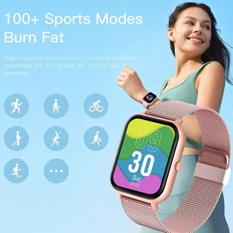 ZL54C Smart Watches Men Women Bluetooth Smartwatch Touch Smart Bracelet Fitness Bracelet Connected Watch for IOS Android