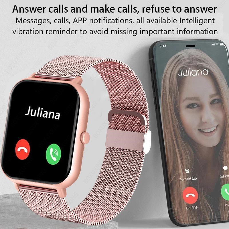 ZL54C Smart Watches Men Women Bluetooth Smartwatch Touch Smart Bracelet Fitness Bracelet Connected Watch for IOS Android