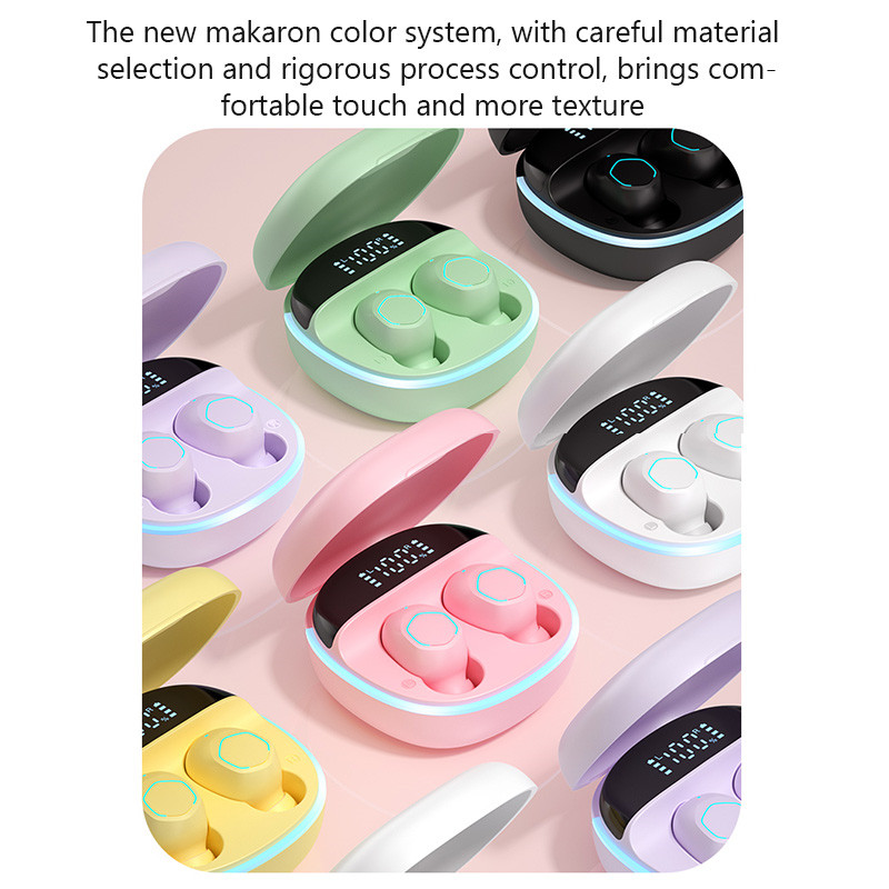 M13 Fone Bluetooth Earphones LED Display Stereo Noise Reduction Earbuds with Mic Wireless Headphone Wireless Bluetooth Headset