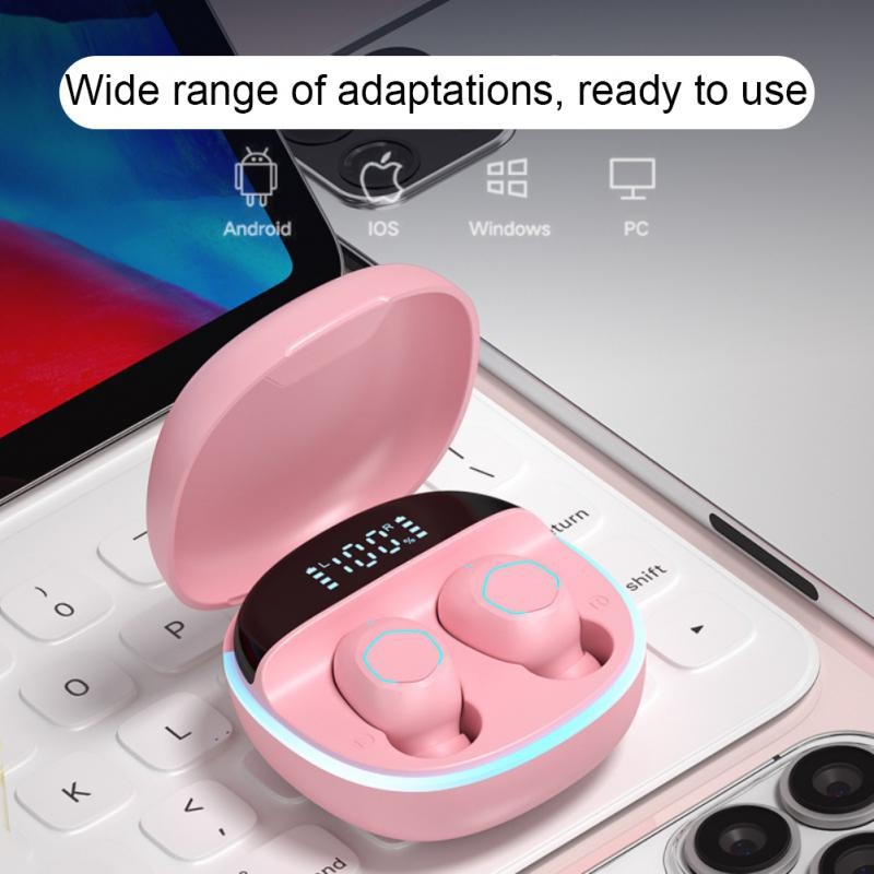 M13 Fone Bluetooth Earphones LED Display Stereo Noise Reduction Earbuds with Mic Wireless Headphone Wireless Bluetooth Headset