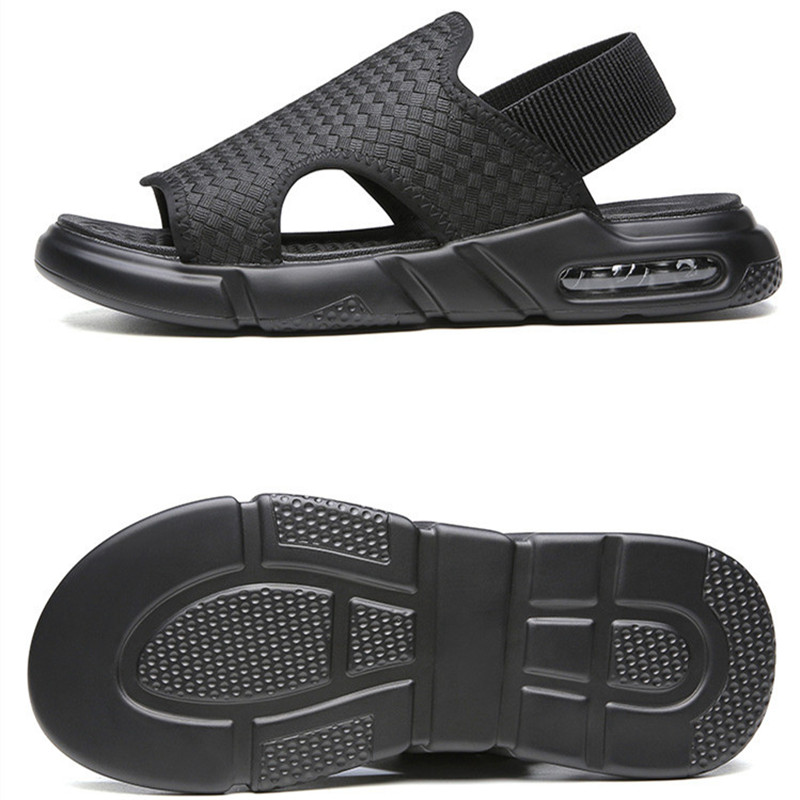 Men Sandals Summer Leisure Beach Holiday Sandals Men Shoes New Outdoor Male Comfortable Casual Slippers  Non-Slip Men Sneakers