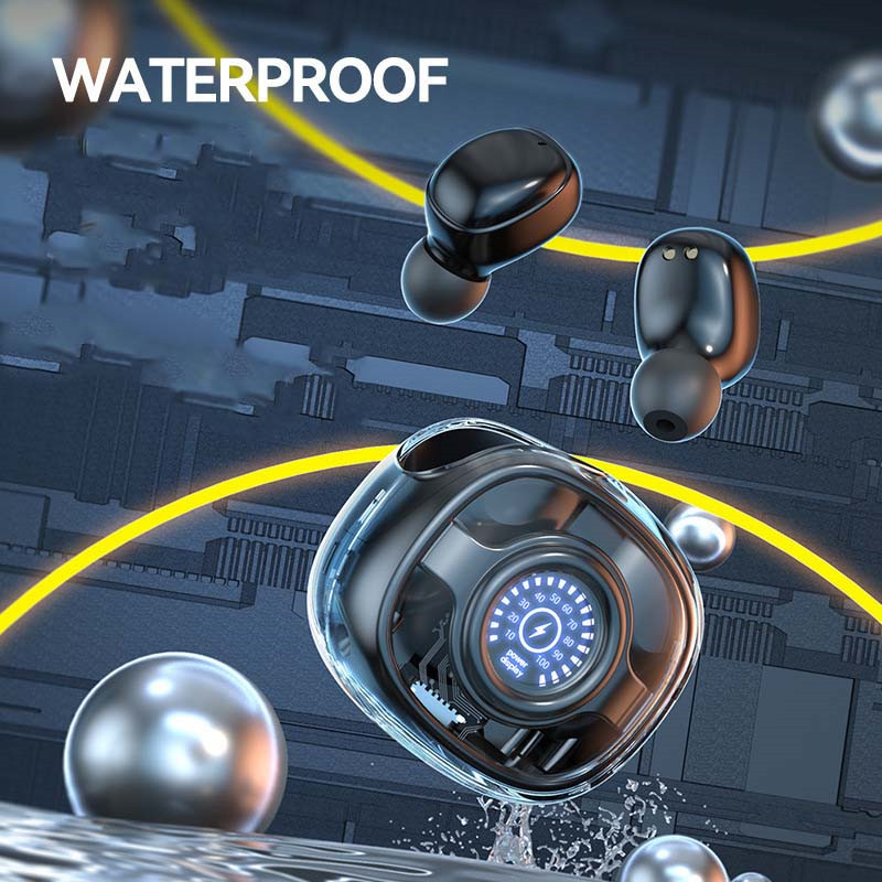 TWS Wireless Earphone Bluetooth 5.3 Dual Stereo Noise Reduction Bass Headphone Touch Control Long Standby Headset Sport Earbuds