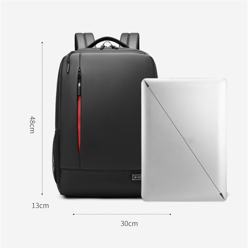 Men's Laptop Backpack Business Bag Male Multifunctional Waterproof School Bag Unisex Anti-theft Bagpack Travel Rucksack