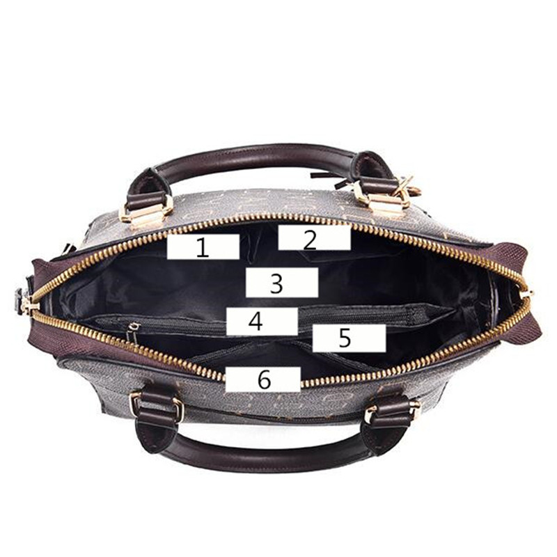 New Tassel Designers Fashion Women PU Leather Bags Large Capacity Crossbody Shoulder Bag Casual Tote Simple Letter Handbag