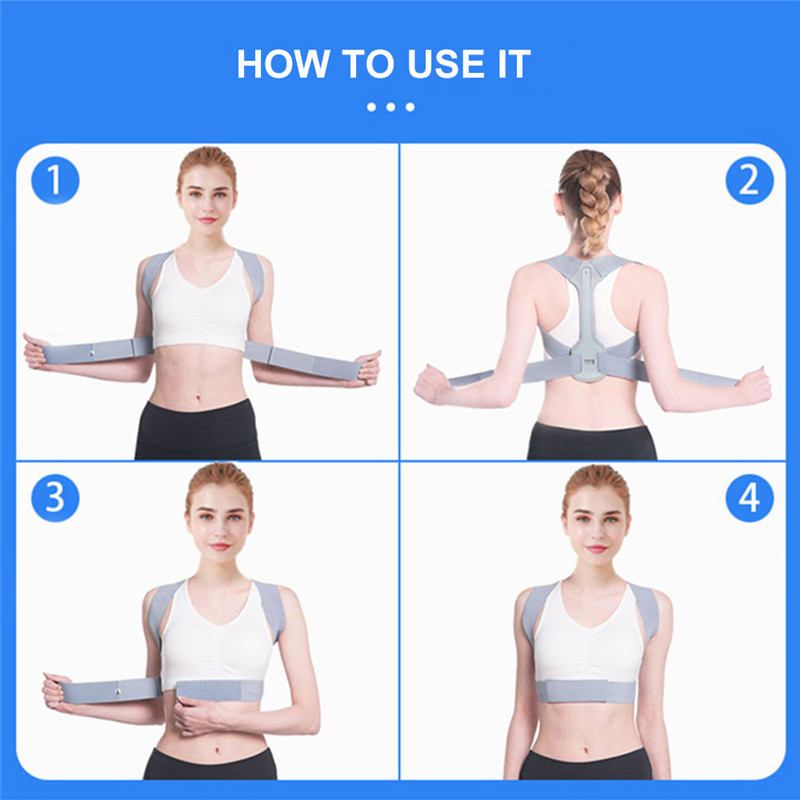Back Posture Corrector Therapy Corset Spine Support Belt Lumbar Humpback Posture Correction Bandage For Men Women Kid