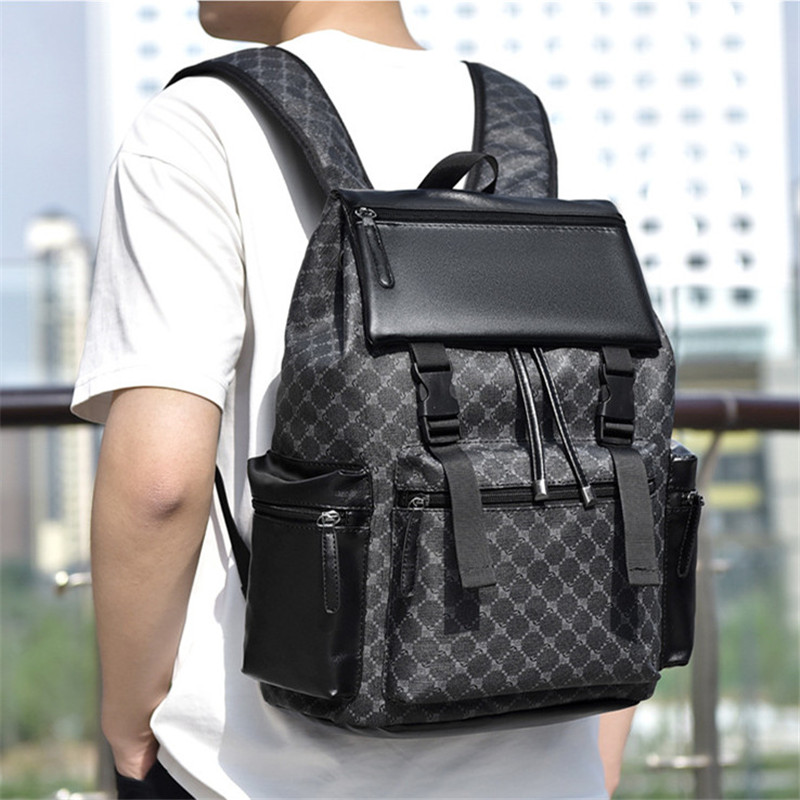 Large Capacity Men Backpacks Fashion Business Laptop Backpack Waterproof Casual School Bag Travel Rucksack